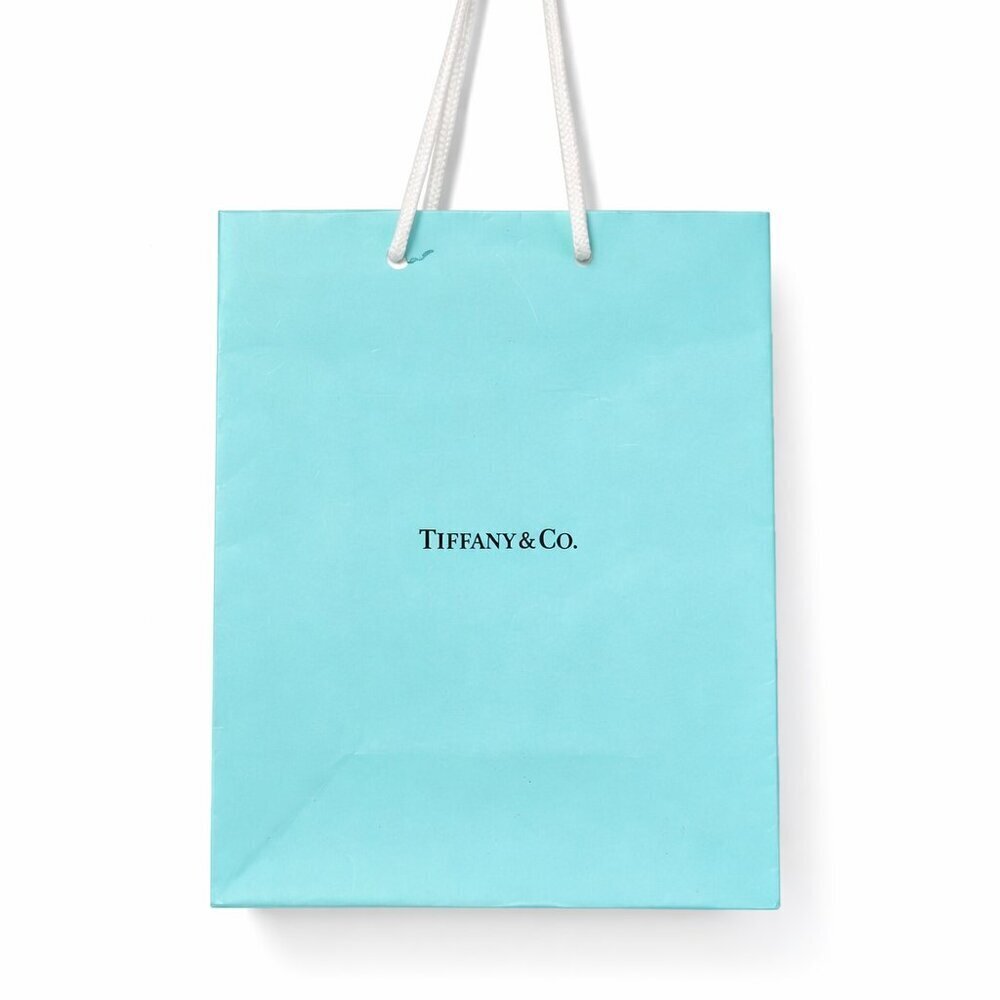 Tiffany paper shopping bag